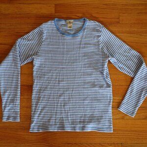 Vintage L.L. Bean Womens Ribbed, Striped Long Sleeve Size M